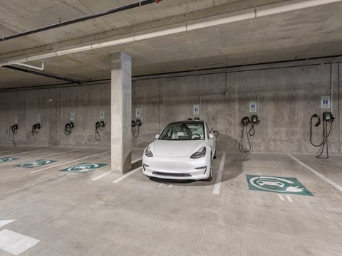 Electric Car Charging at Maye House Apartments