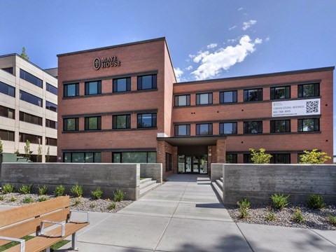 Exterior View of Maye House Apartments