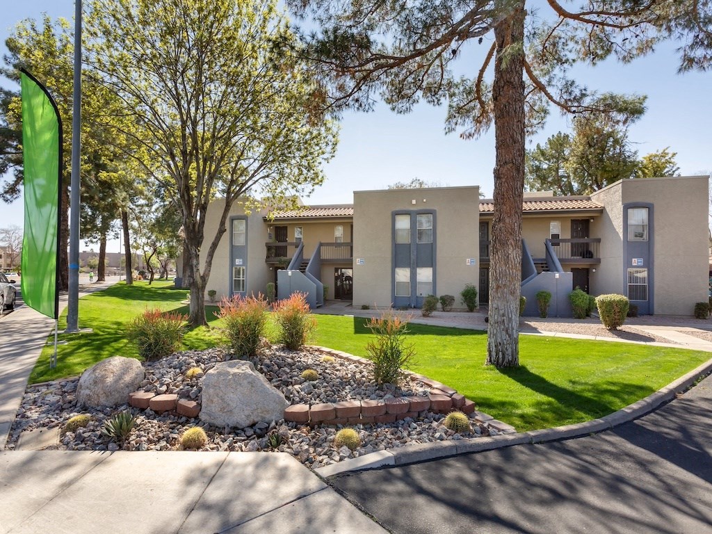 Exterior View of Building at Aztec Springs