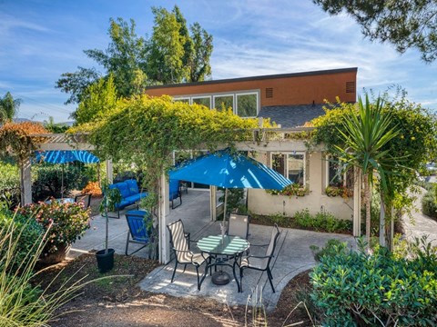Exterior View of Peppertree Clubhouse