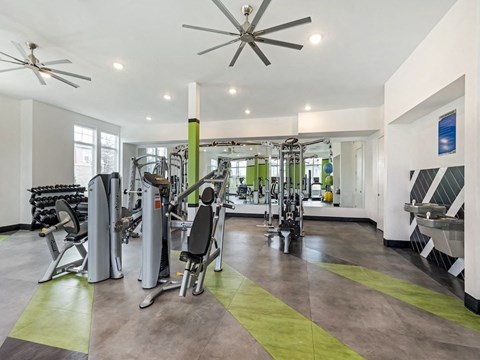 Fully Equipped Fitness Center at The Reserve at View 78
