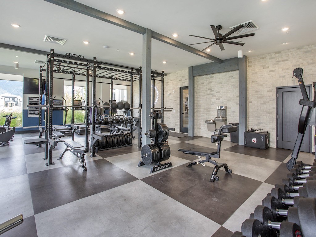 Fully Equipped Gym at The Sage Apartments