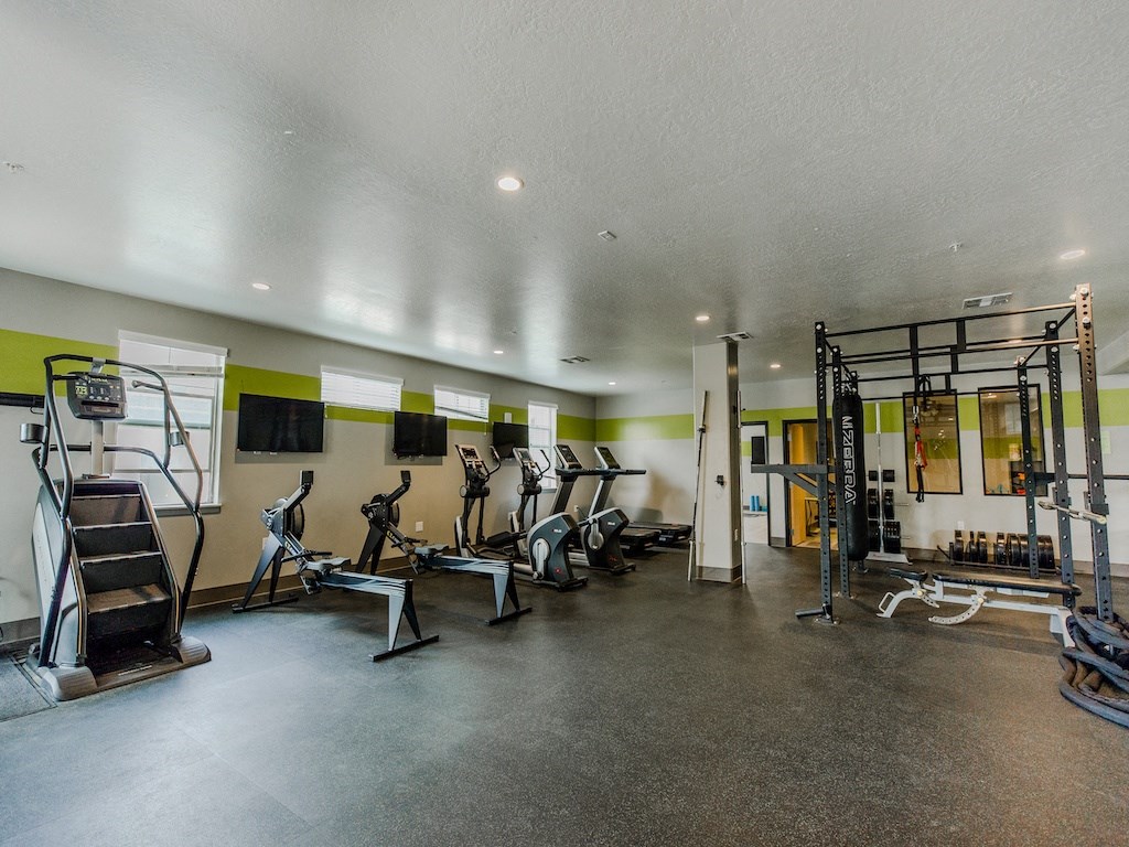 Fully Equipped Gym at Falls at Riverwoods