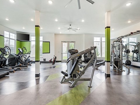 Gym at The Reserve at View 78
