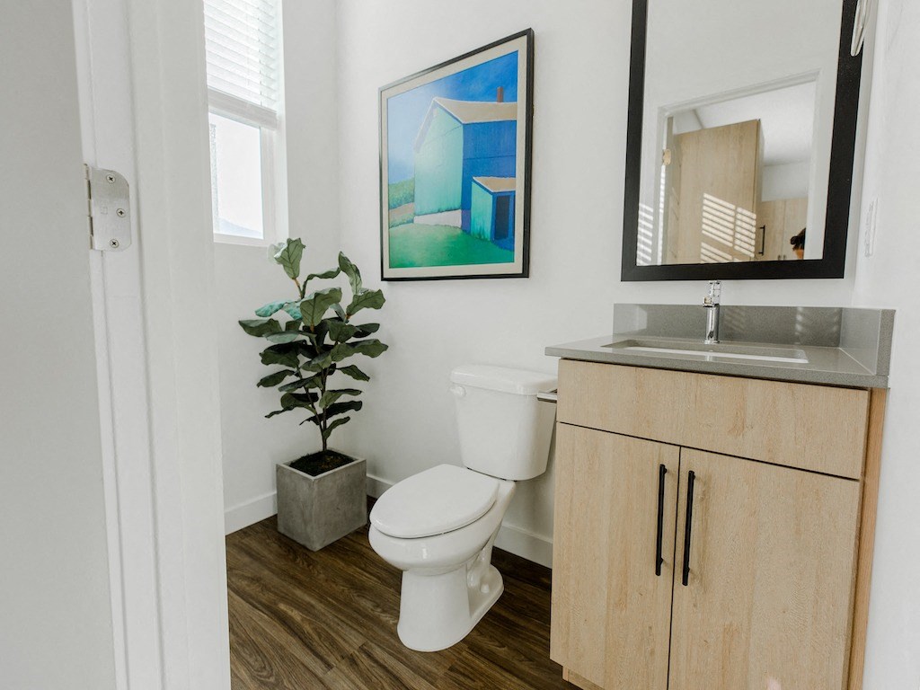 Half Bathroom at Parc at Day Dairy Apartments and Townhomes, Utah
