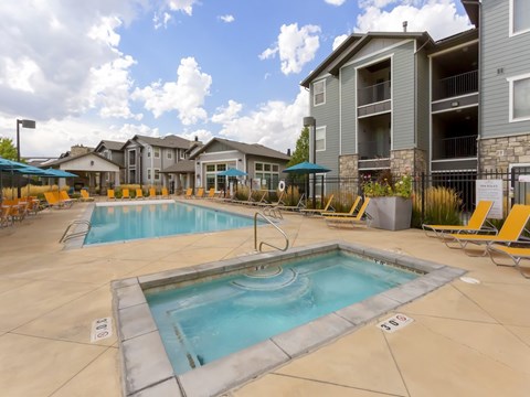 Hot Tub by Pool at Talavera at the Junction