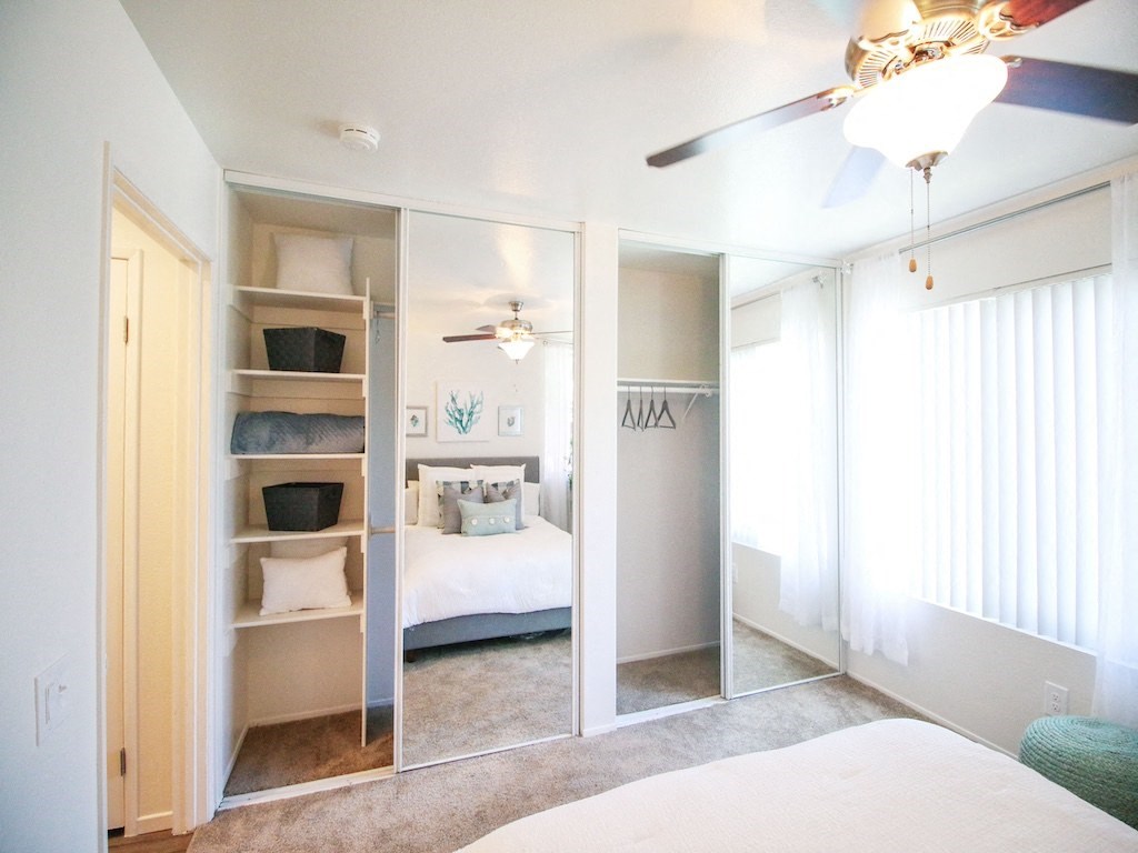 Large Closet at Canyon Club Apartments, California, 92058