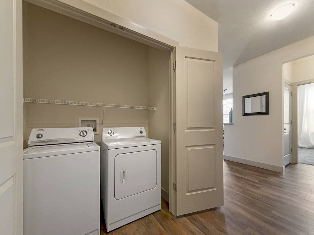 In Unit Washer and Dryer at Avena Apartments, CO