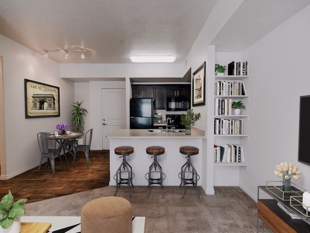 Kitchen and Dining Area at Providence Place Apartments, Salt Lake City