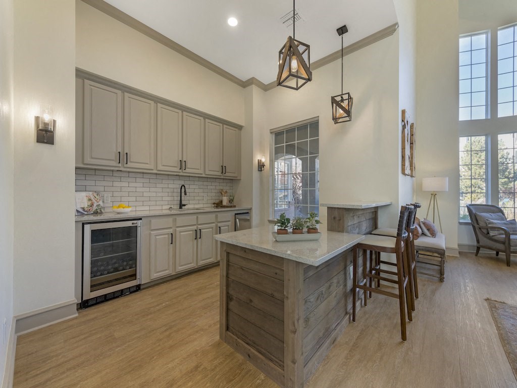 Kitchen in Clubhouse at Indigo Creek, CO
