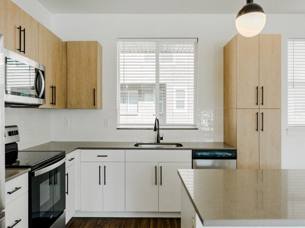 Brand New Kitchen at Parc at Day Dairy Apartments and Townhomes, Draper, Utah
