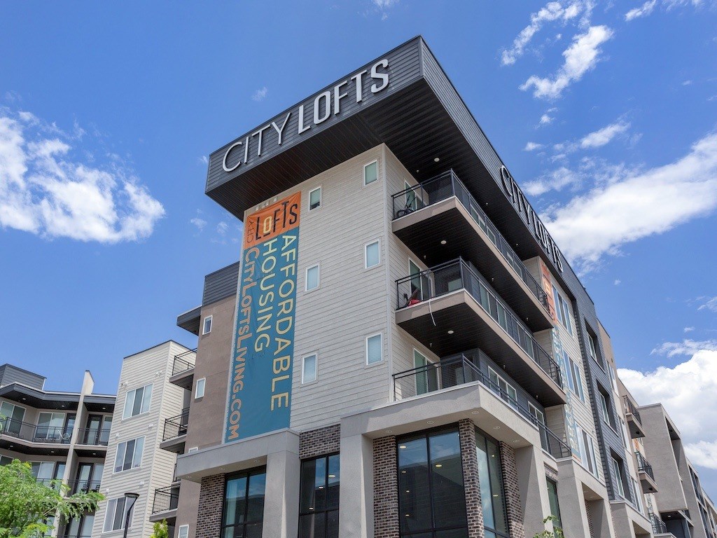 Large Building at City Lofts Apartments