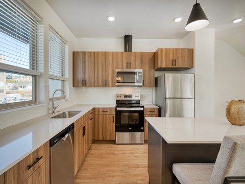 Large Kitchen at The Amber