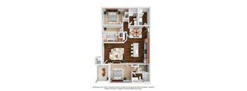 Magnolia at Homestead 3 Bedroom Floorplan