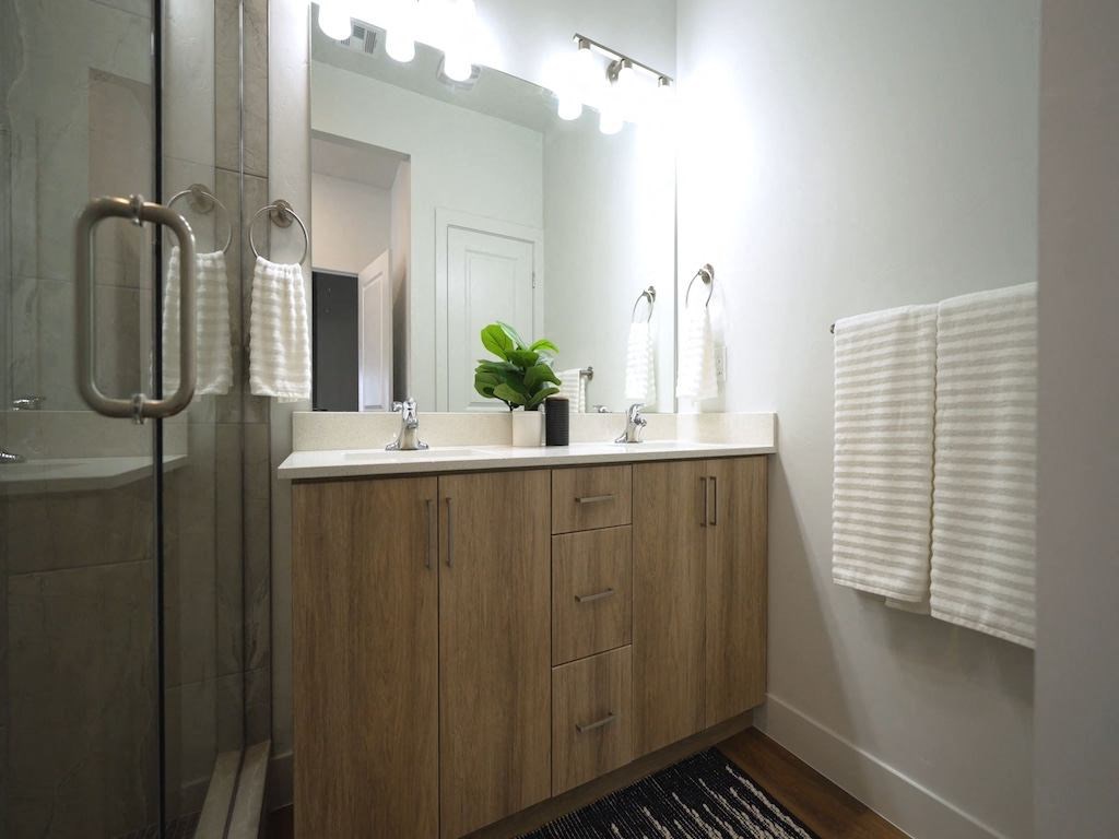 Master Bathroom at Desert Sage Townhomes