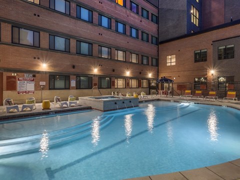 Maye House at Dusk Swimming Pool