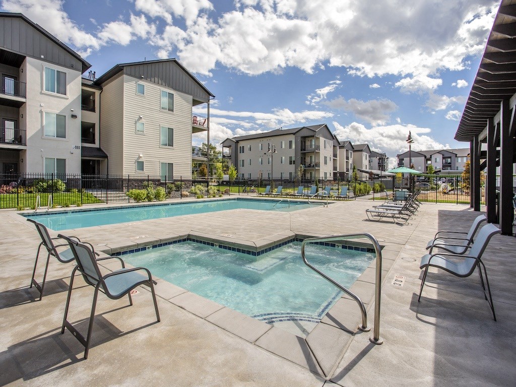 Hot Tub at Meadows at Homestead Logan, UT 84321