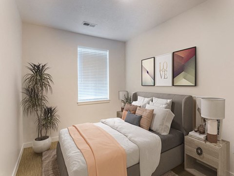 Comfy Bedroom at Meadows at Homestead