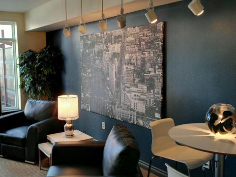 Community Room at Metropolitan Collection Apartments, Renton, Washington