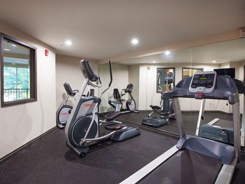Cardio Machines In Gym at Metropolitan Collection Apartments, Renton, WA