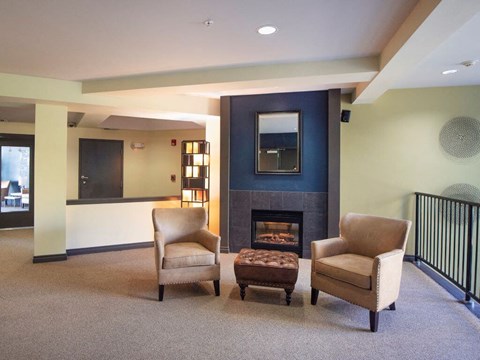Resident Elevator Lobby at Metropolitan Collection Apartments, Renton, Washington