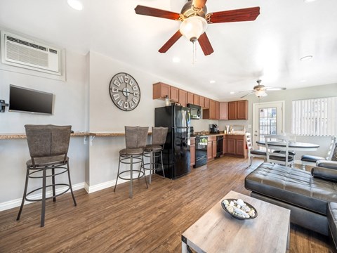 Open Concept Resident Clubhouse at The Sands