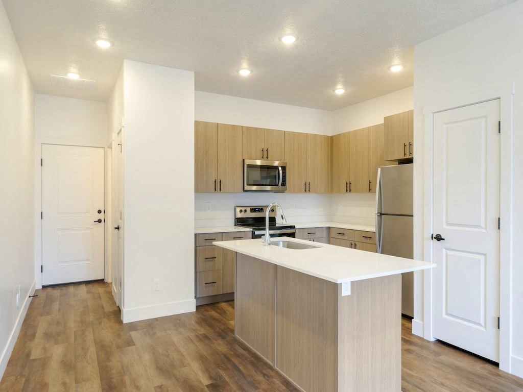 Open Kitchen at Orchard Park Townhomes