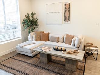 Spacious Living Room at The Arza, American Fork 84003