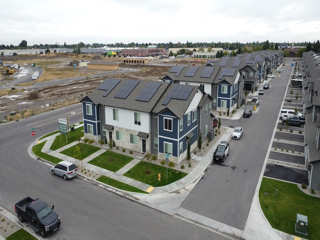 Orchard Park Townhomes with Solar Panels