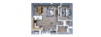 1 Bed 1 bath E at Maye House, Salt Lake City, Utah