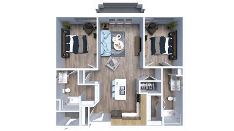 2 Bed 2 bath A at Maye House, Salt Lake City, UT, Utah, 84111