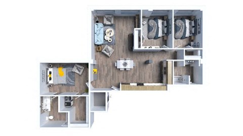 3 Bed 2 bath A at Maye House, Salt Lake City, 84111