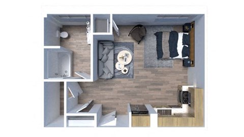 Studio 1 bath H at Maye House, Salt Lake City, UT