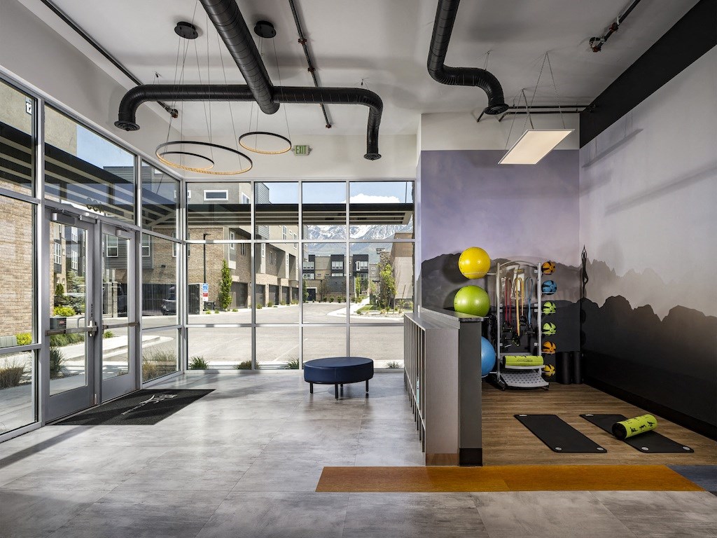 Parc at Day Dairy Yoga Area