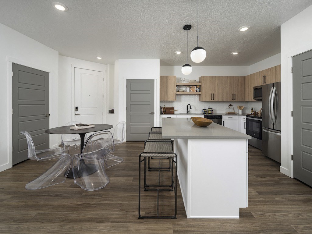 Parc Ridge Open  Kitchen and Dining Area