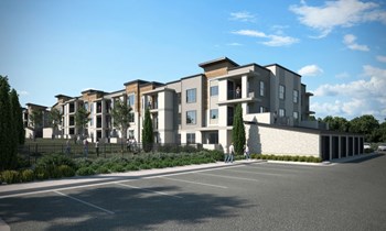 Parc Ridge Exterior Building with garages Parc Ridge Exterior Building with garages in Riverton UT - Photo Gallery 2