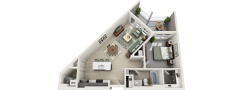 Parc View 1 Bed 1 Bath B