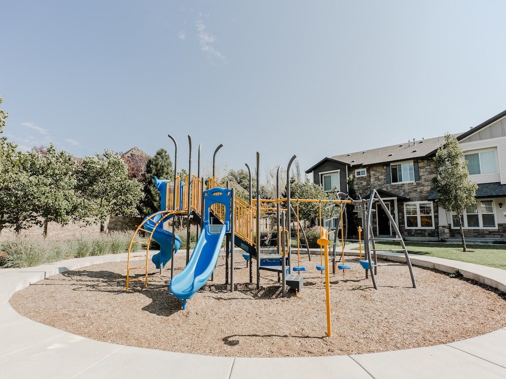 Outdoor Playground at Parc at Day Dairy Apartments and Townhomes, Utah