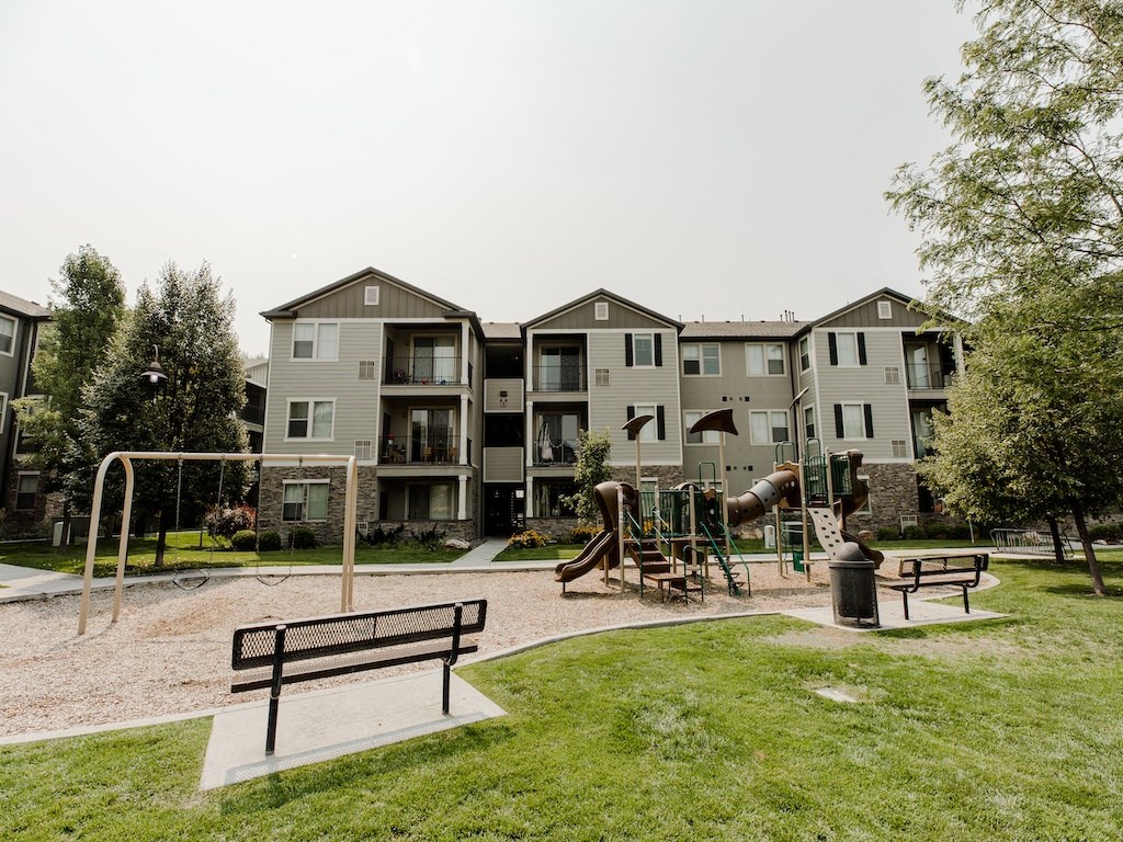 Community Playground at Falls at Riverwoods