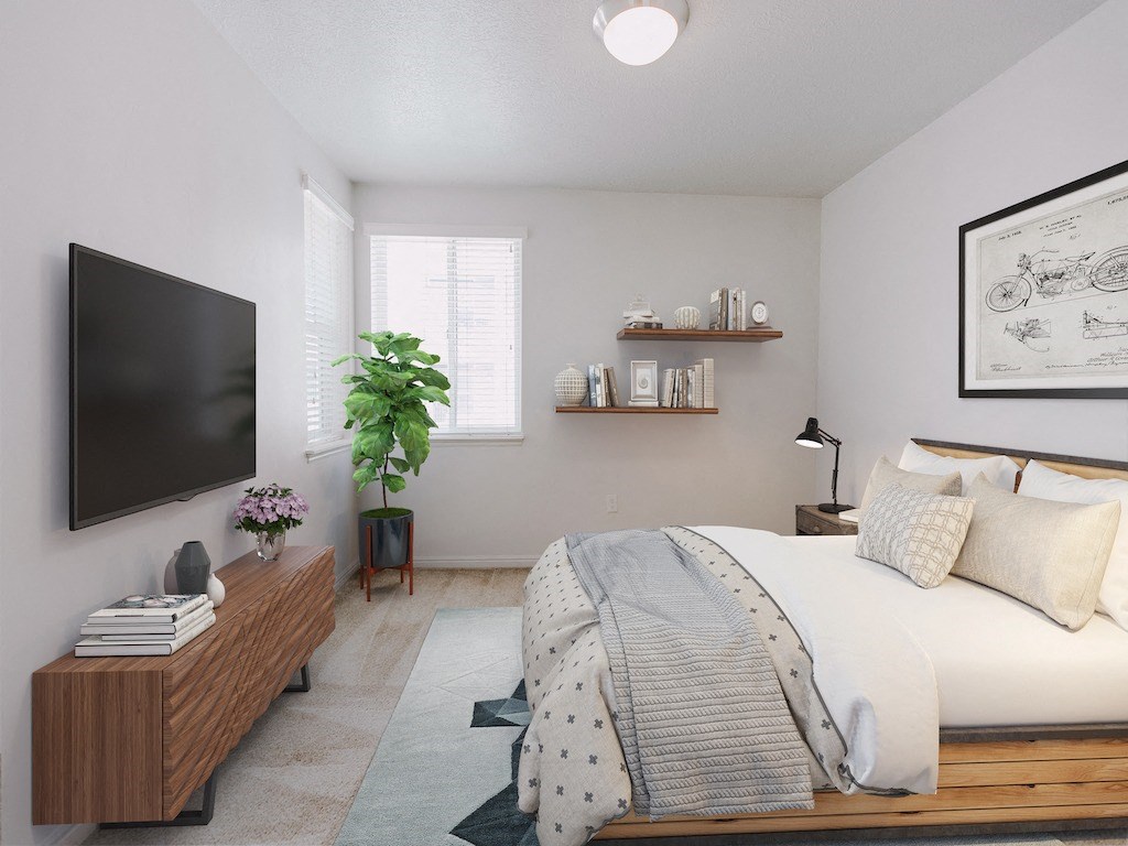Main Bedroom at Providence Place Apartments, Salt Lake City, 84111