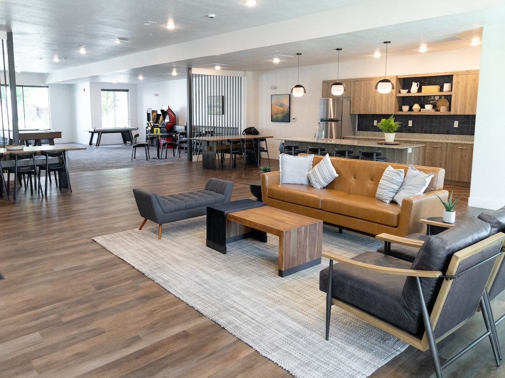 Resident Clubhouse at Ridge View Apartments