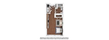 Retreat at Homestead Studio Floorplan