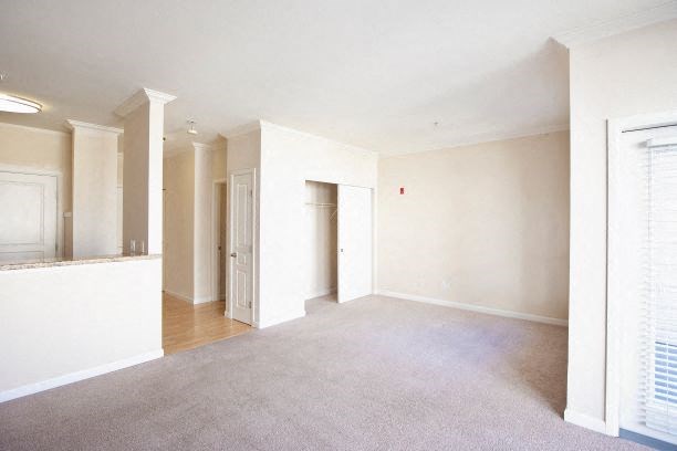 Studio Sleeping Area at Revo 225 Apartments, Washington