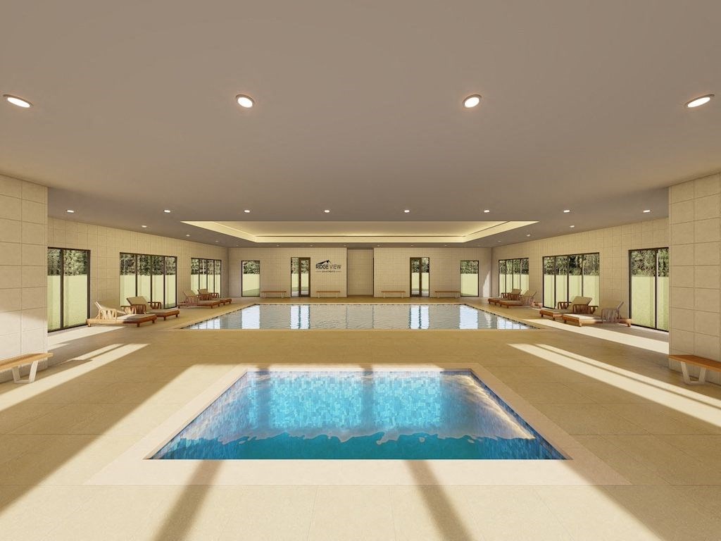 Heated Swimming Pool Indoor at Ridge View Apartments Cheyenne, WY