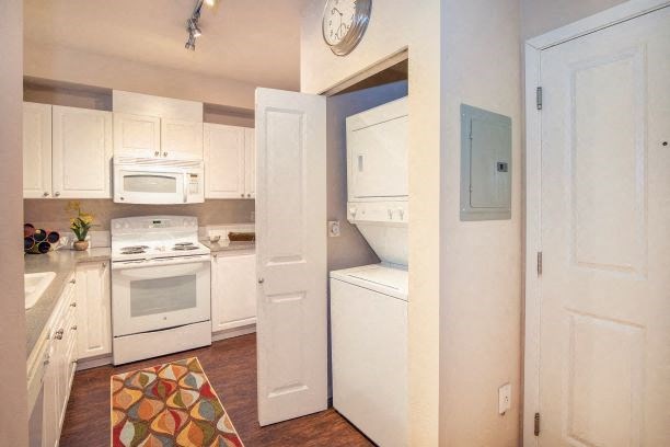 Tower Washer & Dryer Included at Metropolitan Place Apartments, Washington, 98057