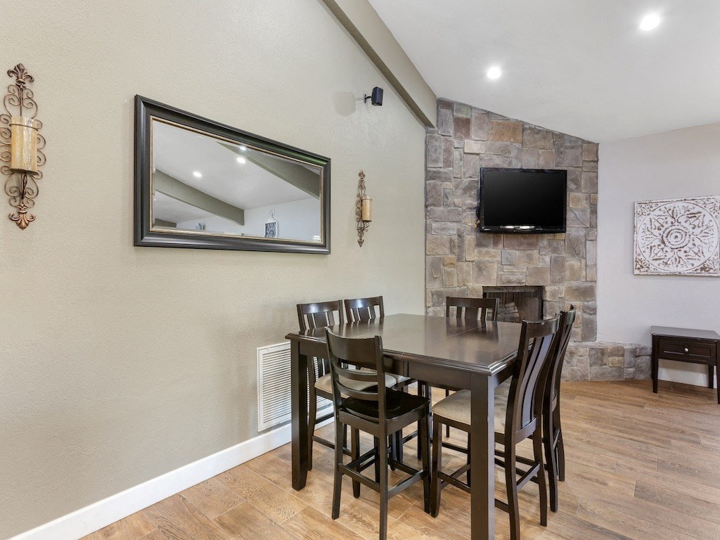 Table in Clubhouse at Aztec Springs