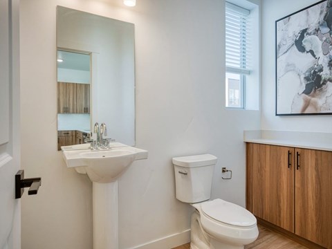 The Amber with Half Bath Near Living Room