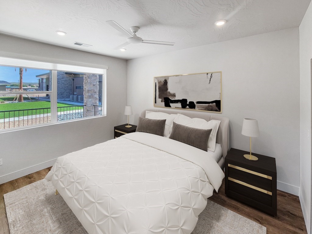 The Ash 2 Bed VS Bedroom