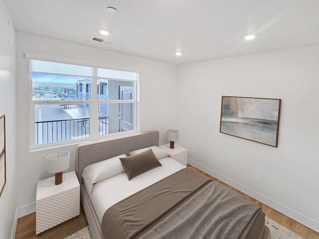 The Ash 2 Bed VS Comfy Bedroom