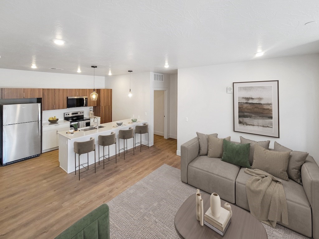 The Ash 2 Bed VS Spacious Living Room